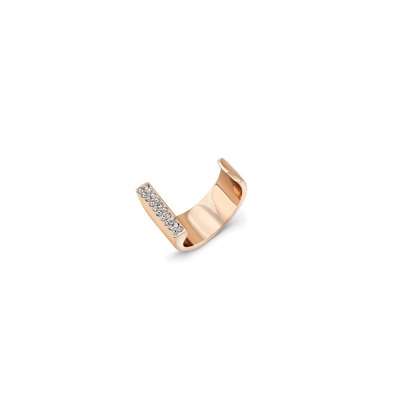 Vita Fede lia cuff ring rose gold 5 - Picture 1 of 5